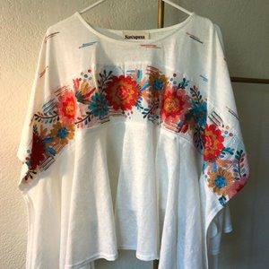 Savanna Jane Boutique Embroidered Top